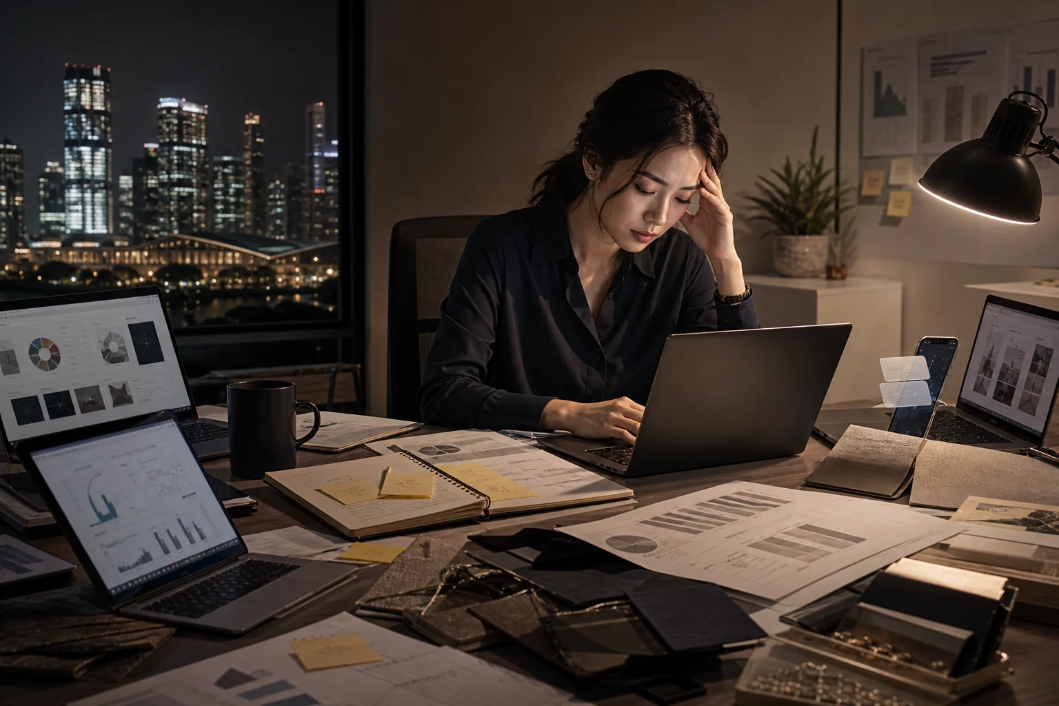Busy professional overwhelmed by scattered Amazon product research and manual ecommerce tasks