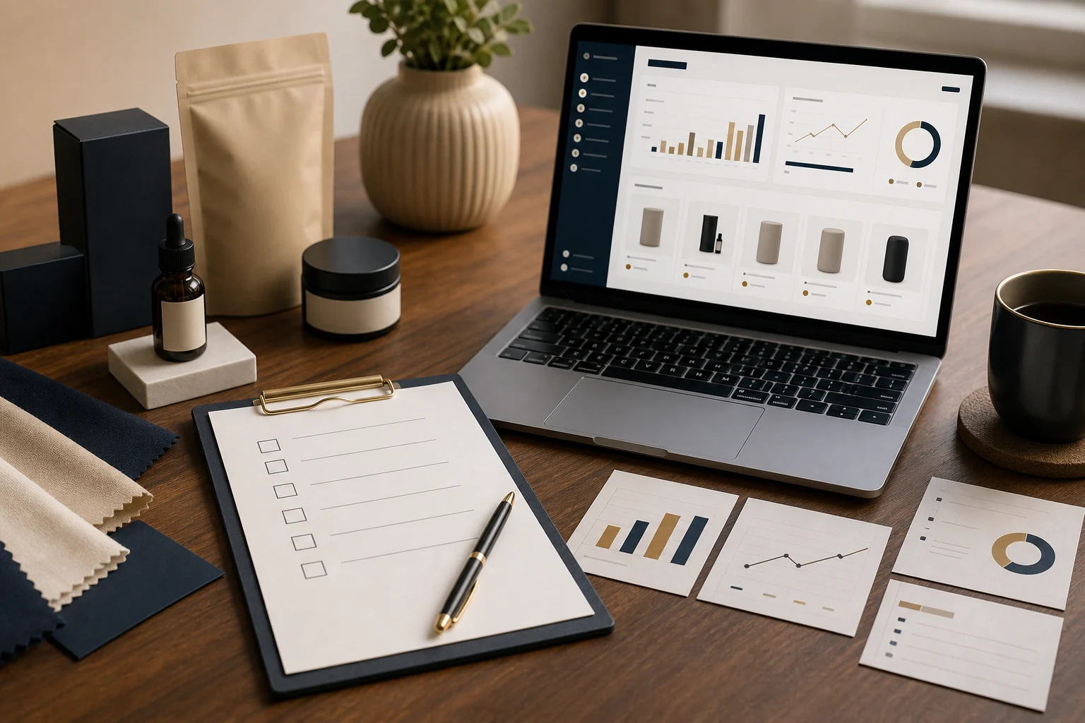 Amazon US product validation workspace with checklist and demand signal research